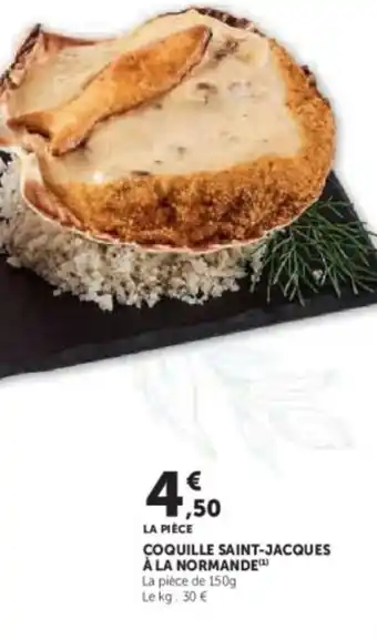 U Express Coquille saint-jacques à la normande offre