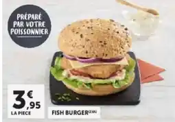 U Express Fish burger offre