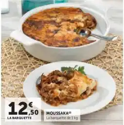 U Express Moussaka offre