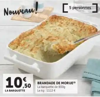 U Express Brandade de morue offre