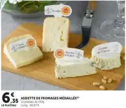 U Express Assiette de fromages médaillés offre