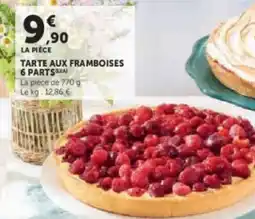 U Express Tarte aux framboises 6 parts offre