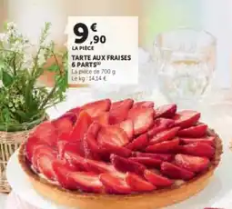U Express Tarte aux fraises 6 parts offre