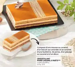 U Express Poire caramel 6 parts offre