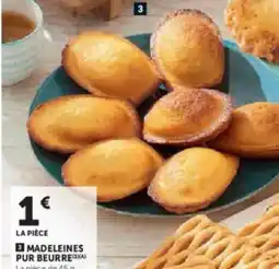 U Express Madeleines pur beurre offre