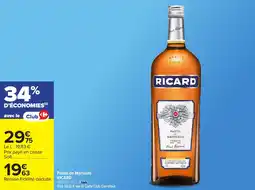Carrefour Market RICARD Pastis de Marseille offre