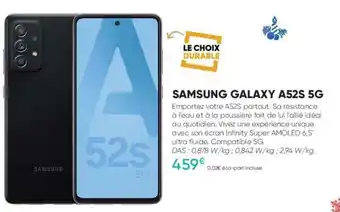 Fnac Samsung galaxy A525 5G offre