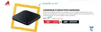 Fnac Chargeur à induction samsung offre