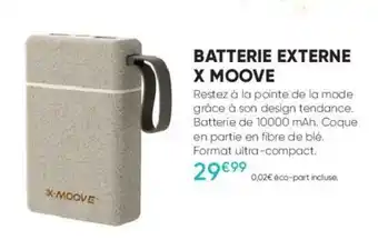 Batterie externe X moove