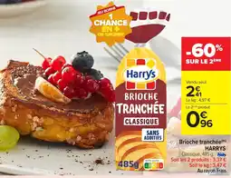 Carrefour Market HARRYS Brioche tranchée offre