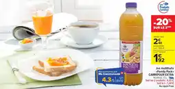 Carrefour Market CARREFOUR EXTRA Jus multifruits <<Family Pack>> offre