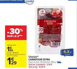 Carrefour Market CARREFOUR EXTRA Chorizo offre