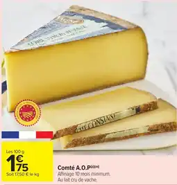 Carrefour Market Comté A.O.P offre