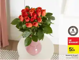 Carrefour Market Bouquet de 15 roses offre
