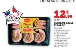 U Express PLATEAU GRILL BIGARD offre