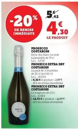 U Express Prosecco costaross offre