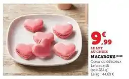Super U Macarons offre