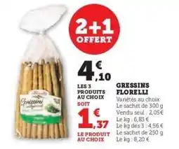 Hyper U GRESSINS FLORELLI offre