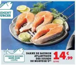 Hyper U Darne de Saumon Atlantique des Fjords de NorvĂšge offre