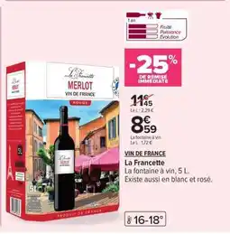 Carrefour La Francette offre