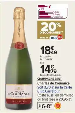 Carrefour Charles de Courance offre