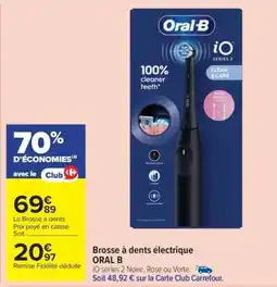 Carrefour Market Brosse à dents électrique Oral-B offre