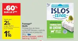 Carrefour Fromage ISLOS offre