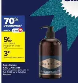 Carrefour KING C. GILLETTE offre