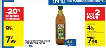 Carrefour Huile d'olive vierge extra CARREFOUR EXTRA offre