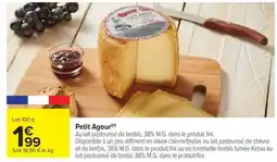 Carrefour Petit Agour offre