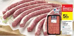 Carrefour 8 chipolatas natures longues CARREFOUR Le Marché offre