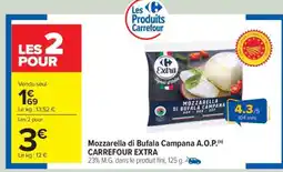 Carrefour Mozzarella di bufala campana A.O.P offre