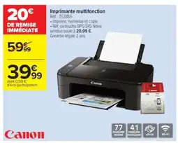 Carrefour Imprimante multifonction Canon TS3355 offre