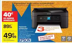 Carrefour Imprimante multifonction Epson offre