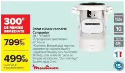 Carrefour Robot cuiseur connecté Companion offre