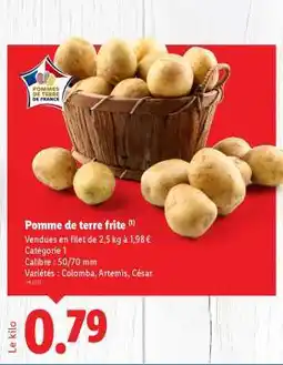 Lidl Pomme de terre frite offre