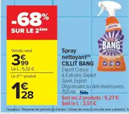 Carrefour SPRAY NETTOYANT 'CILLIT BANG' offre