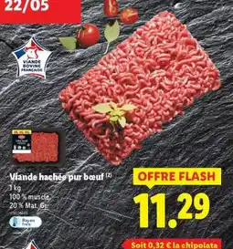 Lidl Viande Hachée Pur Bœuf offre