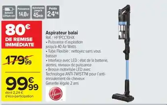 Carrefour Aspirateur Balai offre