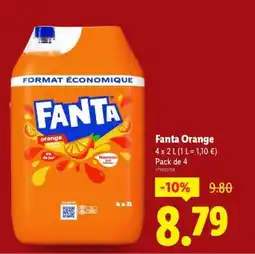 Lidl Fanta Orange offre