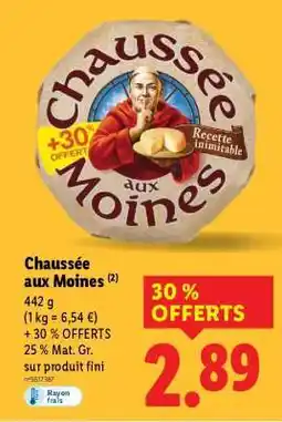 Lidl CHAUSSÉE AUX MOINES offre