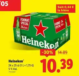 Lidl HEINEKEN offre