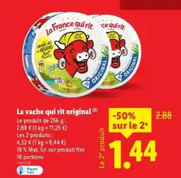 Lidl LA VACHE QUI RIT ORIGINAL offre