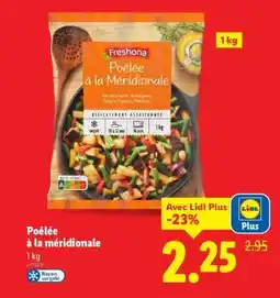 Lidl Poêlée à la méridionale offre