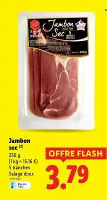 Lidl Jambon Sec offre