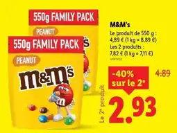 Lidl M&M'S offre