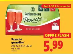 Lidl Panaché grenadine offre