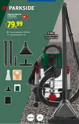 Lidl Aspirateur injecteur et extracteur offre
