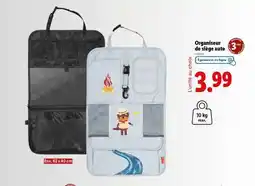 Lidl Organiseur de siège auto offre