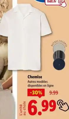 Lidl Chemise offre